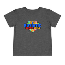 Load image into Gallery viewer, Autistic Super Child Toddler Tee, Autism Shirt, Kids Short Sleeve Top