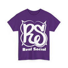 Load image into Gallery viewer, REAL SOCIAL Unisex Heavy Cotton Tee
