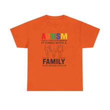 Load image into Gallery viewer, Autism Awareness Tee, Family Support Shirt, Unisex Heavy Cotton Tee, Gift for Family, Special Needs Advocate Apparel