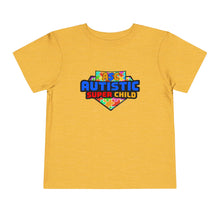 Load image into Gallery viewer, Autistic Super Child Toddler Tee, Autism Shirt, Kids Short Sleeve Top