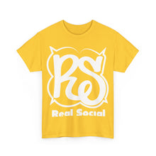 Load image into Gallery viewer, REAL SOCIAL Unisex Heavy Cotton Tee