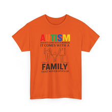 Load image into Gallery viewer, Autism Awareness Tee, Family Support Shirt, Unisex Heavy Cotton Tee, Gift for Family, Special Needs Advocate Apparel