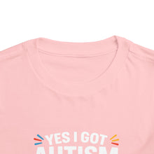 Load image into Gallery viewer, Autism Awareness Toddler Tee, Cute Gift, Puzzle Design, Genius Statement, Short Sleeve Shirt, Family Outing, Playdate