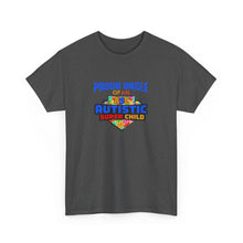 Load image into Gallery viewer, Proud Uncle Tee - Supportive Gift for Autism Awareness, Perfect for Family, Gifts for Uncles, Birthday and Celebrations