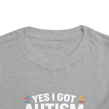 Load image into Gallery viewer, Autism Awareness Toddler Tee, Cute Gift, Puzzle Design, Genius Statement, Short Sleeve Shirt, Family Outing, Playdate