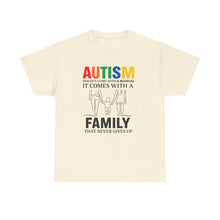 Load image into Gallery viewer, Autism Awareness Tee, Family Support Shirt, Unisex Heavy Cotton Tee, Gift for Family, Special Needs Advocate Apparel