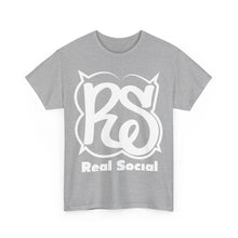 Load image into Gallery viewer, Real Social White writing