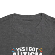 Load image into Gallery viewer, Autism Awareness Toddler Tee, Cute Gift, Puzzle Design, Genius Statement, Short Sleeve Shirt, Family Outing, Playdate