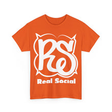 Load image into Gallery viewer, REAL SOCIAL Unisex Heavy Cotton Tee