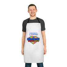 Load image into Gallery viewer, Proud Parent of Autistic Super Child Apron, Fun Cooking Gift, Autism Awareness, Family Gatherings, Unique Kitchen Apparel, Thoughtful Present
