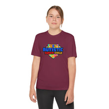 Load image into Gallery viewer, Autistic Super Child Tee | Youth T-Shirt for Autism Awareness, Support & Inclusion