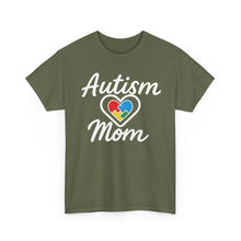 Load image into Gallery viewer, Autism Mom Unisex Heavy Cotton Tee