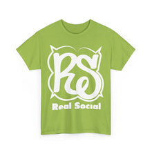 Load image into Gallery viewer, Real Social White writing