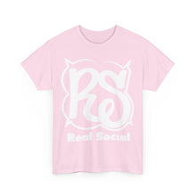 Load image into Gallery viewer, Real Social White writing