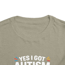 Load image into Gallery viewer, Autism Awareness Toddler Tee, Cute Gift, Puzzle Design, Genius Statement, Short Sleeve Shirt, Family Outing, Playdate