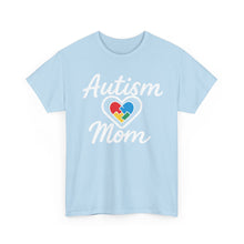 Load image into Gallery viewer, Autism Mom Unisex Heavy Cotton Tee