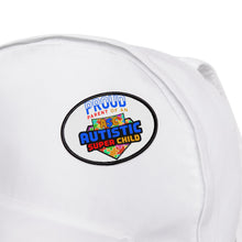 Load image into Gallery viewer, Proud Parent Iron-On Patch - Celebrate Autism, Kids' Apparel Accessory, Gift for Special Needs, DIY Fashion Sticker