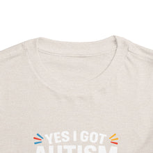 Load image into Gallery viewer, Autism Awareness Toddler Tee, Cute Gift, Puzzle Design, Genius Statement, Short Sleeve Shirt, Family Outing, Playdate