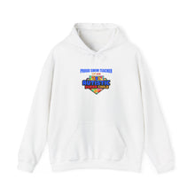 Load image into Gallery viewer, Proud Swim Teacher of Autistic Super Child Sweatshirt, Cozy Gift for Educators, Unisex Hoodie, School Spirit Apparel, Perfect for Teacher Appreciation