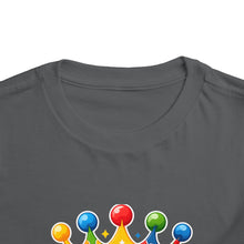 Load image into Gallery viewer, Toddler Autism Prince Tee - Cute Short Sleeve Shirt for Kids, Perfect for Birthdays, Celebrations, and Autism Awareness Events