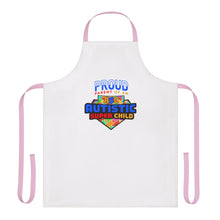 Load image into Gallery viewer, Proud Parent of Autistic Super Child Apron, Fun Cooking Gift, Autism Awareness, Family Gatherings, Unique Kitchen Apparel, Thoughtful Present