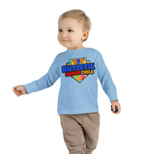 Load image into Gallery viewer, Autistic Super Child Toddler Long Sleeve Tee, Autism Awareness Shirt, Toddler Graphic Tee, Gifts for Special Needs, Cute Kid's Apparel