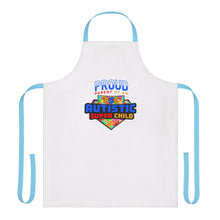 Load image into Gallery viewer, Proud Parent of Autistic Super Child Apron, Fun Cooking Gift, Autism Awareness, Family Gatherings, Unique Kitchen Apparel, Thoughtful Present