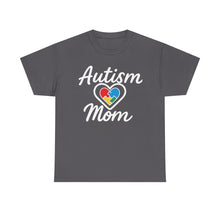 Load image into Gallery viewer, Autism Mom Unisex Heavy Cotton Tee