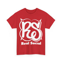 Load image into Gallery viewer, Real Social White writing