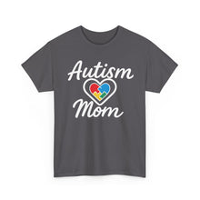 Load image into Gallery viewer, Autism Mom Unisex Heavy Cotton Tee