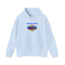 Load image into Gallery viewer, Proud Swim Teacher of Autistic Super Child Sweatshirt, Cozy Gift for Educators, Unisex Hoodie, School Spirit Apparel, Perfect for Teacher Appreciation