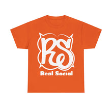Load image into Gallery viewer, REAL SOCIAL Unisex Heavy Cotton Tee