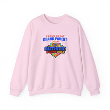 Load image into Gallery viewer, Proud Great Grandparent Sweatshirt, Unisex Crewneck, Autism Awareness Gift, Family Bond, Cozy Pullover, Special Needs Support