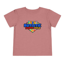 Load image into Gallery viewer, Autistic Super Child Toddler Tee, Autism Shirt, Kids Short Sleeve Top
