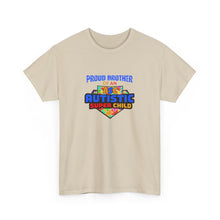 Load image into Gallery viewer, Proud Brother of an Autistic Super Child Tee, Gifts for Siblings, Autism Awareness Shirt, Family Matching Tee, Supportive Statement T-Shirt