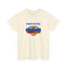 Load image into Gallery viewer, Proud Brother of an Autistic Super Child Tee, Gifts for Siblings, Autism Awareness Shirt, Family Matching Tee, Supportive Statement T-Shirt