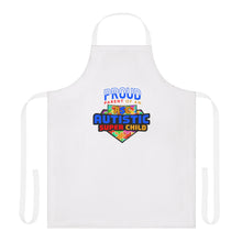 Load image into Gallery viewer, Proud Parent of Autistic Super Child Apron, Fun Cooking Gift, Autism Awareness, Family Gatherings, Unique Kitchen Apparel, Thoughtful Present