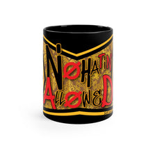Load image into Gallery viewer, Black mug 11oz