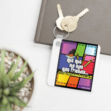 Load image into Gallery viewer, Square Photo Keyring
