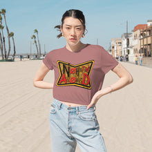 Load image into Gallery viewer, Women's Flowy Cropped Tee