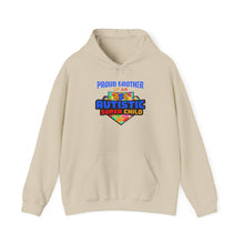 Load image into Gallery viewer, Proud Brother of an Autistic Super Child  Sweatshirt, Unisex Hoodie, Autism Awareness Gift, Sibling Sweatshirt, Everyday Wear
