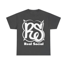 Load image into Gallery viewer, REAL SOCIAL Unisex Heavy Cotton Tee
