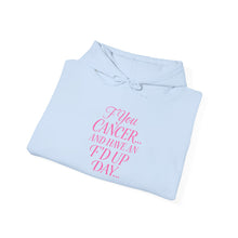 Load image into Gallery viewer, Inspirational Cancer Awareness Hoodie | Motivational Sweatshirt for Tough Days | Gift for Cancer Fighters, Comfort Wear
