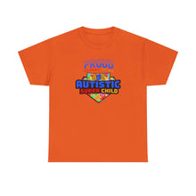 Load image into Gallery viewer, Proud Parent of an Autistic Super Child Tee, Autism Awareness Apparel, Unisex T-Shirt, Gift for Parents, Supportive Parent Shirt, [...]
