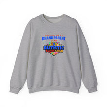Load image into Gallery viewer, Proud Great Grandparent Sweatshirt, Unisex Crewneck, Autism Awareness Gift, Family Bond, Cozy Pullover, Special Needs Support
