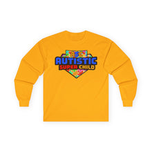 Load image into Gallery viewer, Autistic Super Child Long Sleeve Tee - Unisex Gift for Autism Awareness, Supportive T-Shirt, Playful Apparel, Perfect for Every Day
