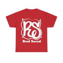 Load image into Gallery viewer, REAL SOCIAL Unisex Heavy Cotton Tee
