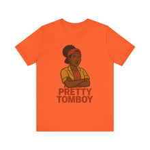 Load image into Gallery viewer, Pretty Tomboy Unisex Jersey Tee, Casual Wear, Graphic Tee, Birthday Gift, Everyday Style, Youth Fashion, Summer Essential

