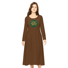 Load image into Gallery viewer, No Hatin’ On This Muslimah Allowed  Pink Long Sleeve Dance Dress, Perfect for Festivals, Casual Wear, Unique Gift Idea
