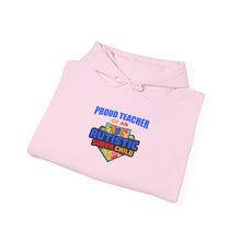 Load image into Gallery viewer, Proud Teacher of an Autistic Super Child Hoodie - Unisex Heavy Blend™ Hooded Sweatshirt, Gift for Educators, Back to School, Teacher Appreciation, Cozy Classroom Wear
